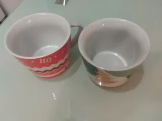 Lote 2 Tazas Cerámica Kinder