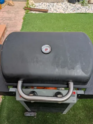 Barbacoa Gas Grill Chef con Ruedas