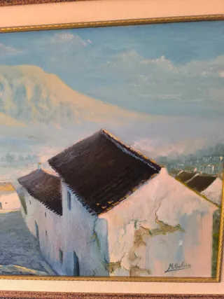 Cuadro Óleo Manuel Cuberos (Loja)