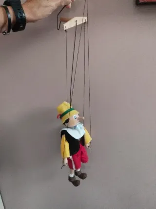 Marioneta de madera Pinocchio