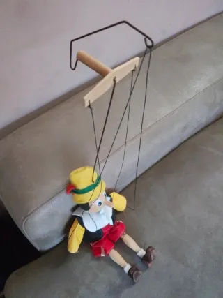 Marioneta de madera Pinocchio