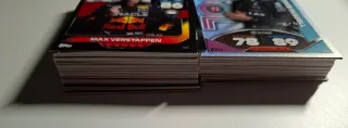 Lote Cartas y Cromos Pegables Formula 1
