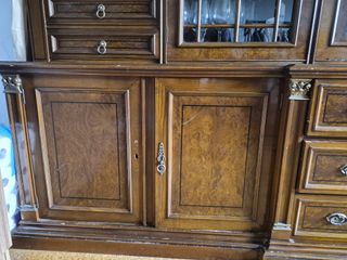 Mueble Salón Madera Maciza 3m - Boiserie Clásica