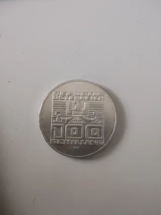 Moneda Plata 700 Años Gmunden
