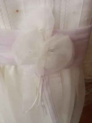 Traje de comunión niña blanco