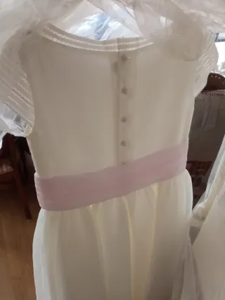Traje de comunión niña blanco