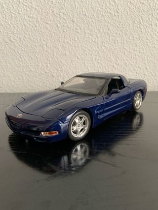 Chevrolet Corvette C5 Bburago 1:18 Azul