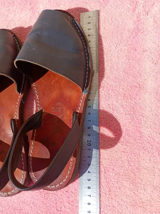 Abarcas Menorquinas Piel Talla 40