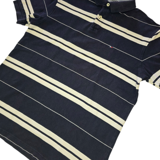 Polo Tommy Hilfiger Rayas Talla L
