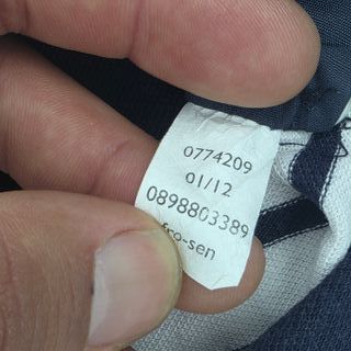 Polo Tommy Hilfiger Rayas Talla L