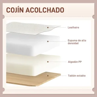 Silla de oficina beige ajustable