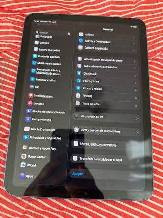 iPad 10ª Generación Azul