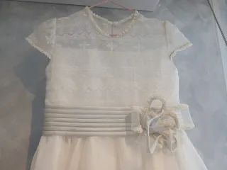 Traje comunion niña talla 10-12 usado