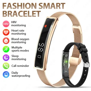 Coppia Braccialetti Smart Fitness Lifebee
