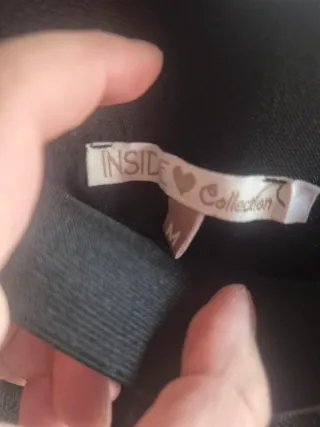 Minifalda negra volantes encaje