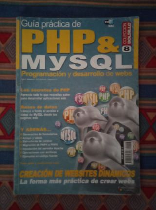 Lote de libros de programación web antiguos