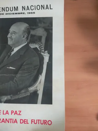 Cartel Referéndum Nacional 1966