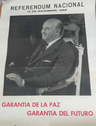 Cartel Referéndum Nacional 1966