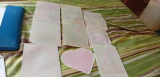 Lote de tarjetas postales y felicitaciones