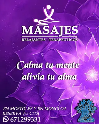 Masajes relajantes terapéuticos.