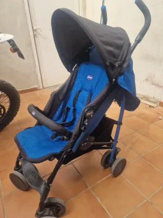 Silla de paseo Chicco azul