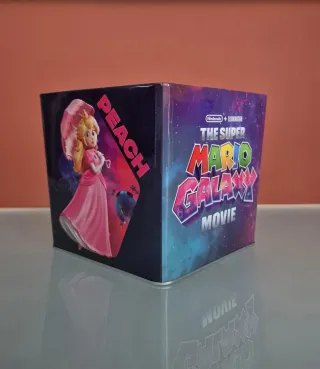 Cubo palomitas The Super Mario Galaxy (cuadrado)