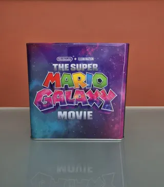 Cubo palomitas The Super Mario Galaxy (cuadrado)