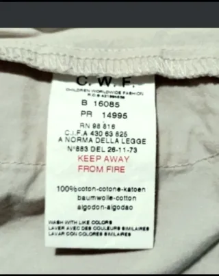 Gilet Burberry originale anni 12