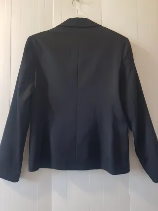 Giacca camicia donna nera