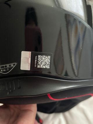 Casco AGV KS1 Negro brillante Talla S