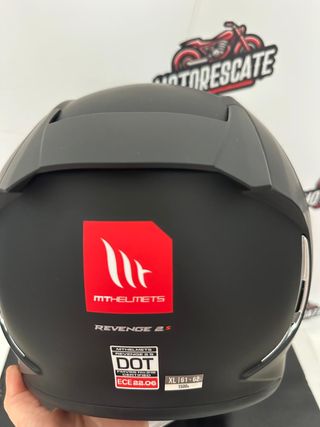Casco T-XL MT Integral Revenge 2 Negro Mate nuevo