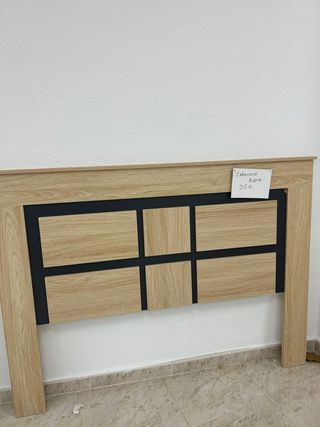 Cabecero matrimonial TARAS madera