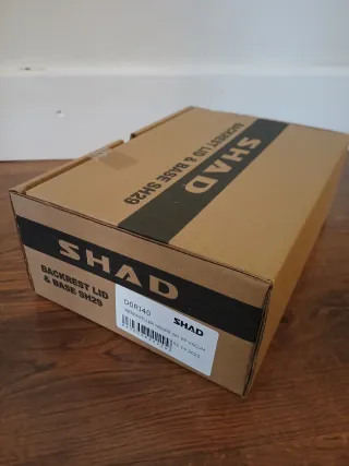 Baúl Shad SH29 + Soporte + Respaldo