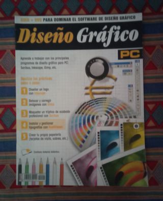 Lote de libros de diseño gráfico y maquetación