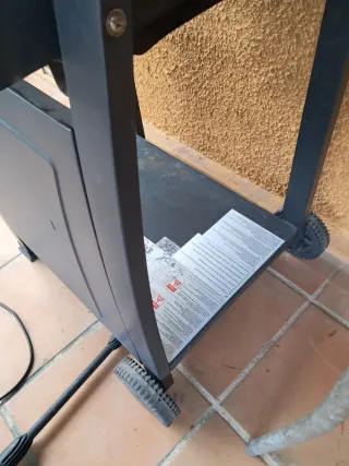 Barbacoa de gas seminueva