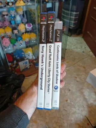 Lote 3 Juegos PS2/PS3: GTA, Castlevania, Tony Hawk