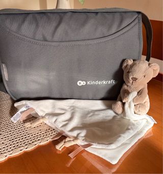 Cochecito Kinderkraft MOOV 2 Gris+ silla de coche