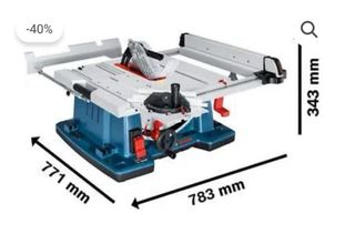 Sierra de mesa Bosch GTS 10 XC - F1