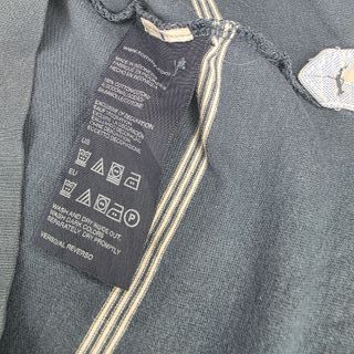 Polo Tommy Hilfiger Rayas Azul Gris Talla XS