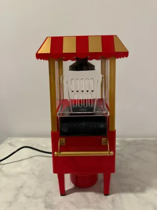 Máquina de palomitas estilo retro