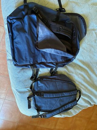 Mochila Inesca Ranger II 60L Azul. Pack de 2ud.