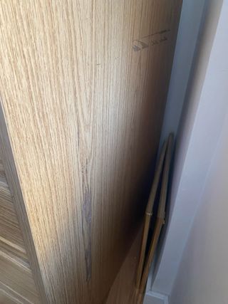 Cajonera de madera clara