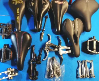 Lote Rueda Sillines Frenos Manetas Manillar pedale