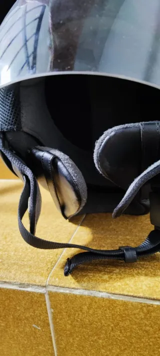 Casco Moto talla S Verano Negro