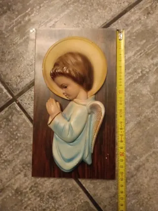 Figuras de ángeles de pared