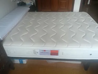 Colchón y somier cama 135
