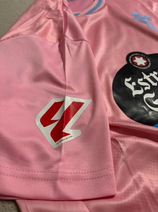 Camiseta Celta 25/26 Hummel Rosa y Azul