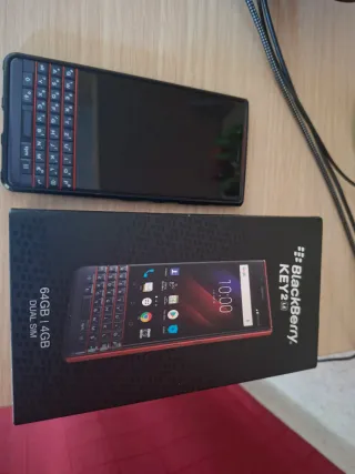 BlackBerry Key2 LE 64GB Rojo/Negro