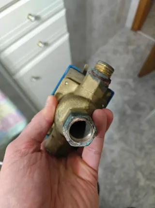 Válvula de 3 vías de 0,5"
