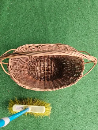 Cesta Mimbre Grande Asa